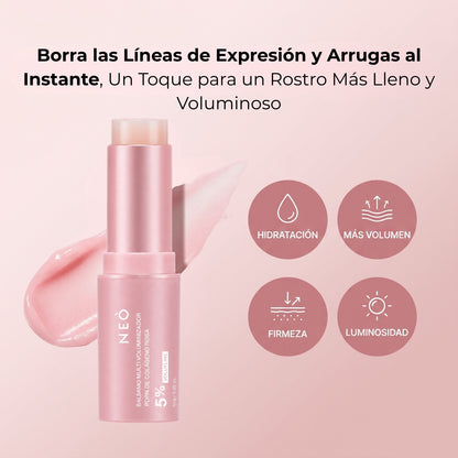 NEO Bálsamo de Colágeno Rosa PDRN – Rellena y Reafirma Líneas de Expresión al Instante