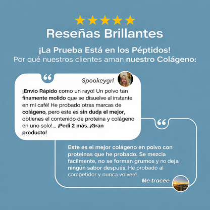 Colágeno Bio-Péptidos Proteina