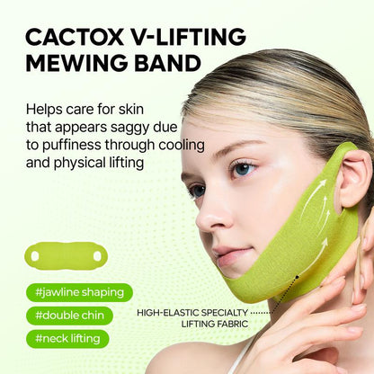 CACTOX Cooling V-Up Mask
